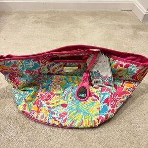 Lilly Putlizer insulated beverage bucket with bottle opener NWT